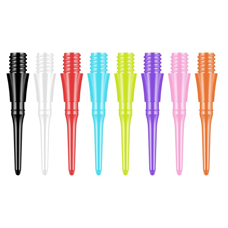 CyeeLife Plastic Dart Tips, Pack of 100, 2BA Thread, Extremely