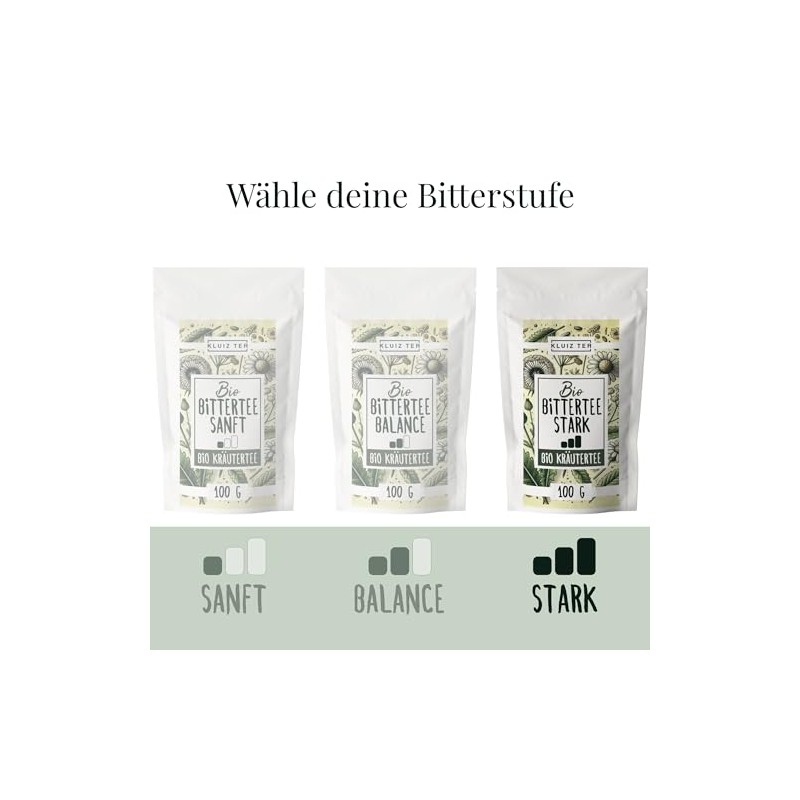KLUIZ Tea Strong Organic Bitter Tea 100 g Bitter Tea