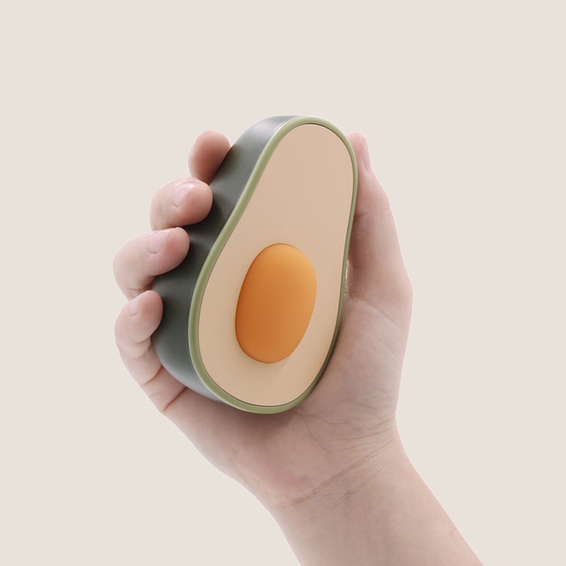 Avocado Electric Hand Warmer USB Cute Portable Hand Warmer Rechargeable