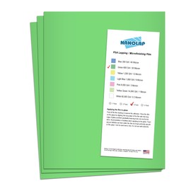 NANOLAP PSA Lapping Film, 3 Pc 30 Micron (600Grit) Adhesive Polishing Paper, 8-1/2” x 11” Microfinishing Fine Sanding Paper, Sanding Film for Scary Sharp Sharpening System, Aluminum Oxide AO