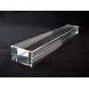 Crystal Glass Paperweight 13" Corner