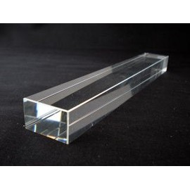 Crystal Glass Paperweight 13" Corner