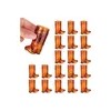 20 Vasitos Botas Vaquero Shots Caballitos Plástico 1 Oz Choc