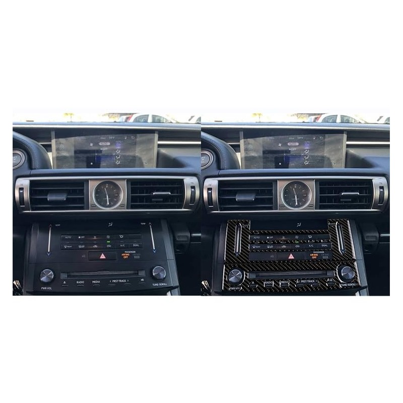 NVCNX Car Dashboard CD Panel Dash Cover Decal Compatible with