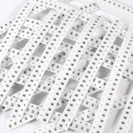 ALAMSCN 1500PCS 0805 SMD Resistor Kit 0 Ohm-10M Ohm 1/8W 1% Tolerance Chip Resistors, 60 Values Each 25PCS