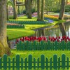Sunnyglade 12 Pack Garden Edging Decorative Border Recycled Plastic Landscape