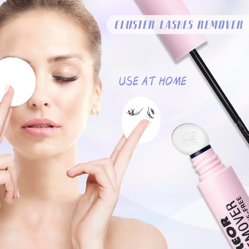 Lash Clusters DIY Eyelash Extension Kit with Bond Seal Tweezers