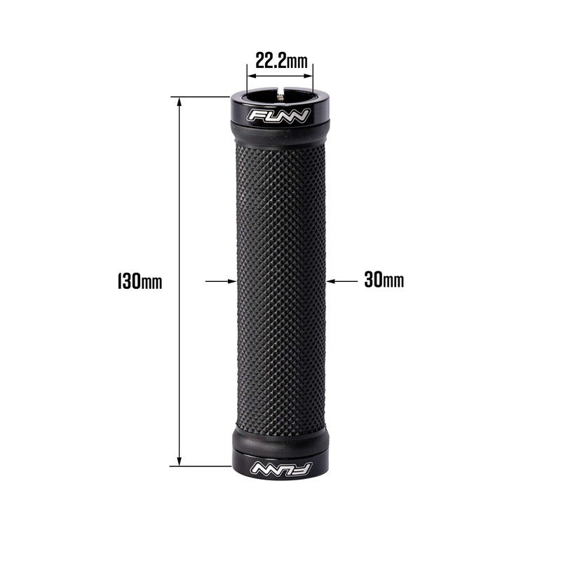 Funn Combat Mountain Bike Handlebar Grips with Double Lock On