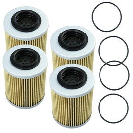 MooLang 4pcs Oil Filter for CFMOTO CForce ZForce UForce 400 500 600 800 900 950 1000 UTV ATV, Replace Part# 0800-011300 0800-011300-0004 0800-011300-0030