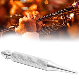 Xndz Mouthpiece Trueing Tool, Stainless Steel High Hardness Double Tapered Head Mouthpiece Repair Tool, for Trumpet Mouthpiece Musical Instrument Trombone Performer