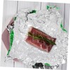FUNOMOCYA 100pcs Aluminum Foil Wrapping 20x20cm Candy Wrapper Tin Foil