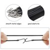 Hotop 15 Pieces Elastic Hook Hair Tie Styling Ponytail Holder