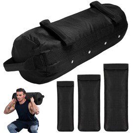 Kugooyi Fitness Sandbag Set for Strength Workout, 5-30kg Filled Power Bags with 3 Inner Bags, 6 Handles for Strength Powerlifting Running Heavy Workout Home Gym Weighted Exercise