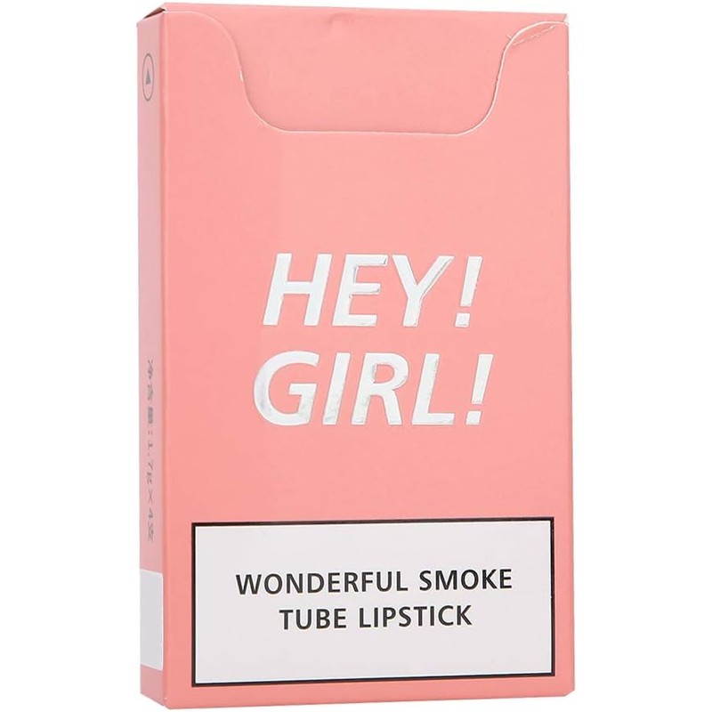 4 Unids/set Conjunto de Lápiz Labial Forma de Cigarrillo Mate