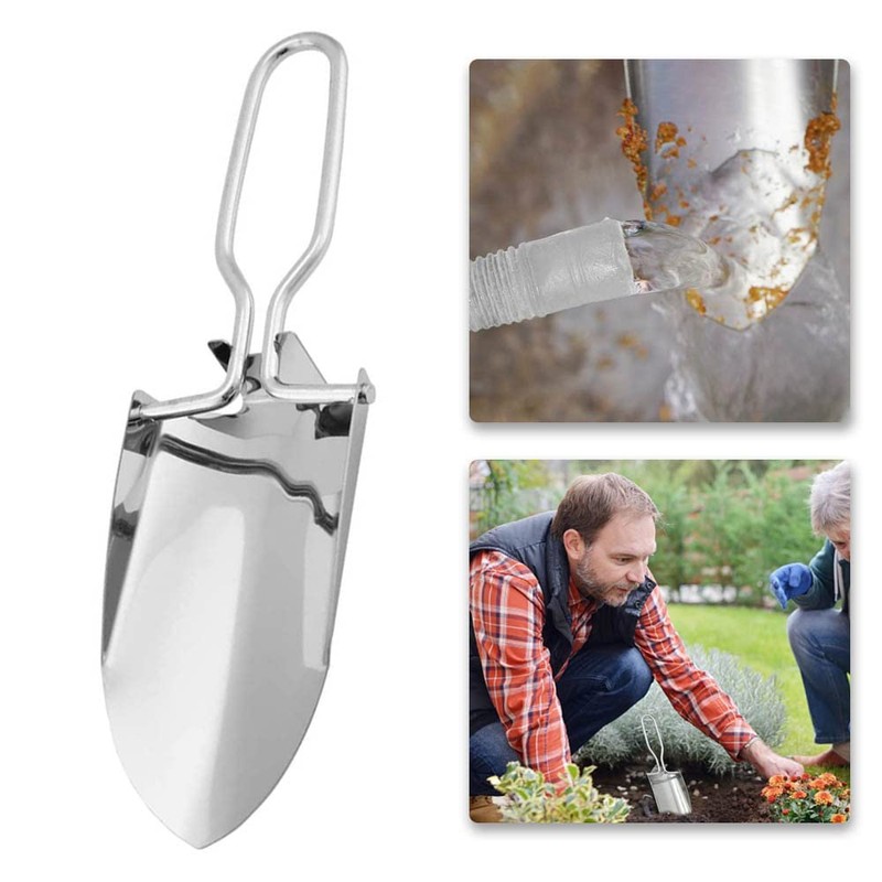 Folding Shovel Camping Shovel Multi-Function Mini Spade with Carrying Pouch