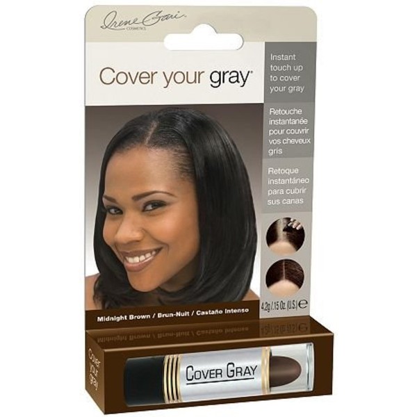 Cover Your Gray for Women Touch Up Stick Midnight Brown, 0.15 oz (Pack of 5)
