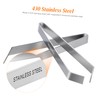 BIUDECO 2sets Fish Bone Tweezers Kitchen Tongs Cooking Tweezers Pull