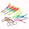 OFKPO Slingshot LED Helicopters Arrow Rocket Copters 12 PCS Led