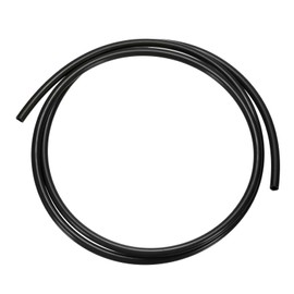 M METERXITY Pneumatic Tubing Pipe, 6.5mm(ID) x10mm(OD) PU Polyurethane Air Compressor Hose for Air Compressor Fitting/Gas/Fluid Transfer, Air Hose Line Tube [2M/6.56ft, Black]