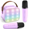 Eaever Mini Karaoke Machine for Girls 3 4 5 6