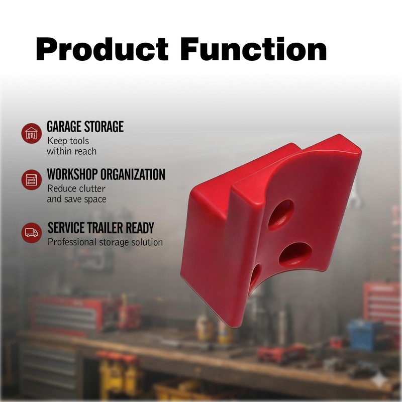 Grease Gun Holder Wall Mount Fits Milwaukee M12 M18 2646