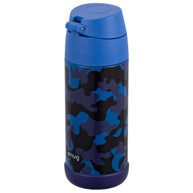 Snug Kids - Botella de agua aislada de acero inoxidable