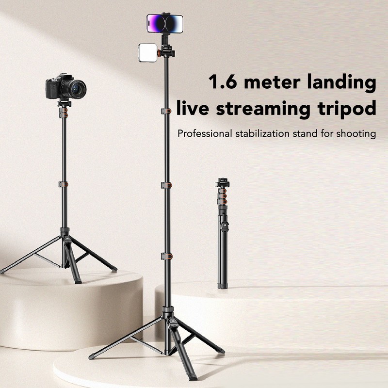 TP 14 1.4m 63 Inch Extendable Selfie Stick Tripod for