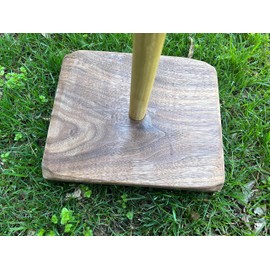 Black Walnut Didgeridoo Display Stand 1er wood Heavy Duty