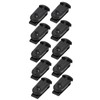 10pcs Walkie Talkie Belt Clip Clamps Intercom Belt Back Clip