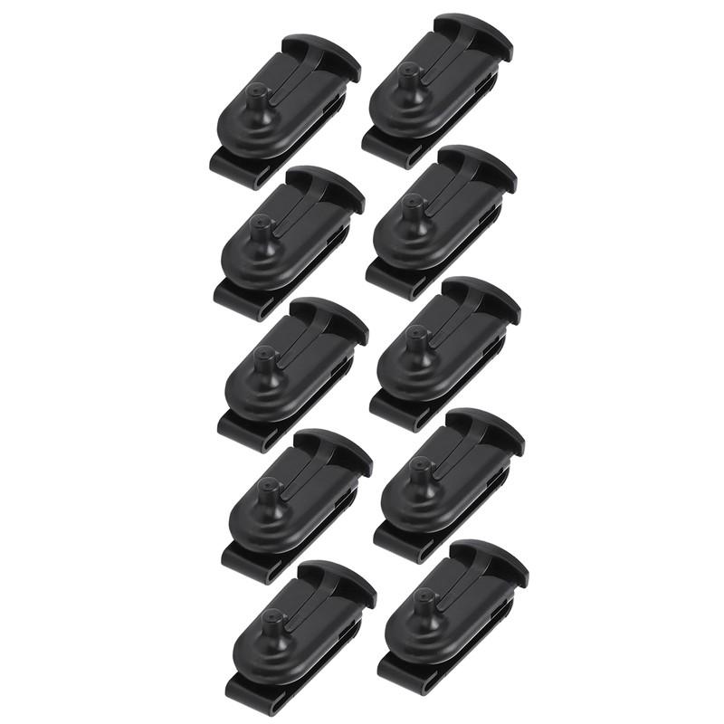 10pcs Walkie Talkie Belt Clip Clamps Intercom Belt Back Clip
