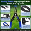 2 Pack Spray Head Pull-Up Tool Compatible with Rain Bird