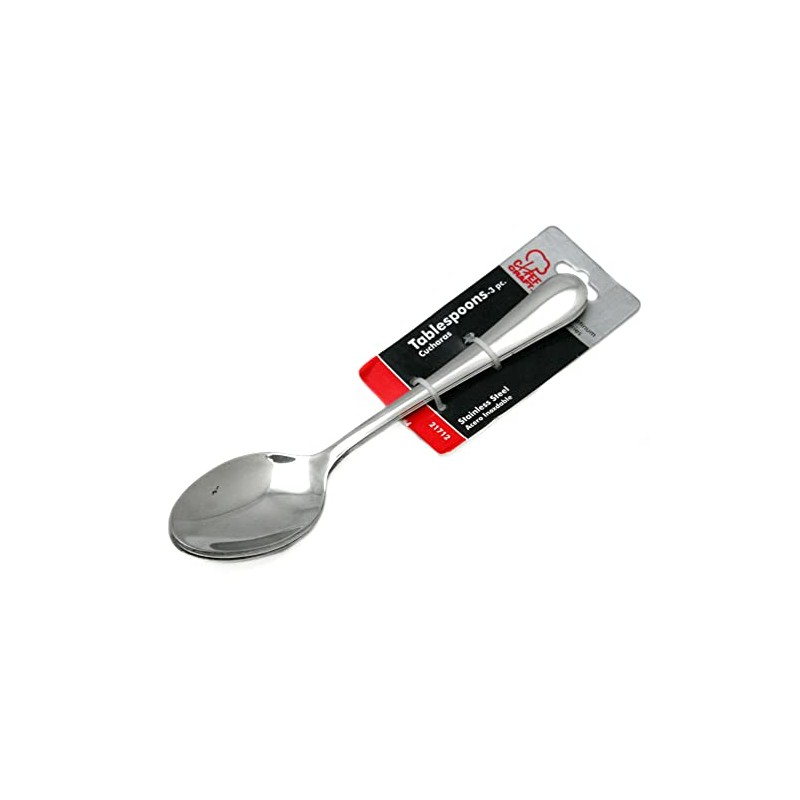 Chef Craft Heavy Duty Tablespoon Set, 7.5 inches in Length