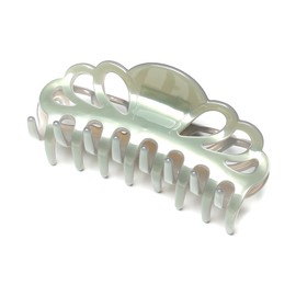 QinGoo Large Mint Green Celluloseaceta Hair Clip Hair Clip Women's Female Hair Accessories Beautiful Headpiece Exquisite Elegant Hair Accessory 1 Piece 10 cm Mint Green