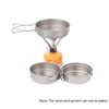 Lixada Ultralight Titanium Frypan Outdoor Camping Hiking Backpacking Cooking Frying