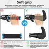 Bicycle Handlebar Grips,Bike Grips with Screw Lock,Rubber Ergonomic Cycling Grips,Non-slip