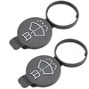 Fadbuds 2 Pcs Car Windshield Washer Bottle Cap, Replacement Windscreen