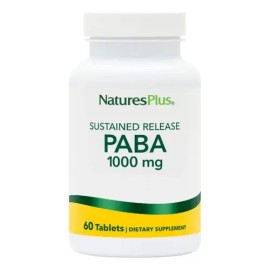 Paba 1000 Liberacion Sostenida Natures Plus Tabletas Sabor