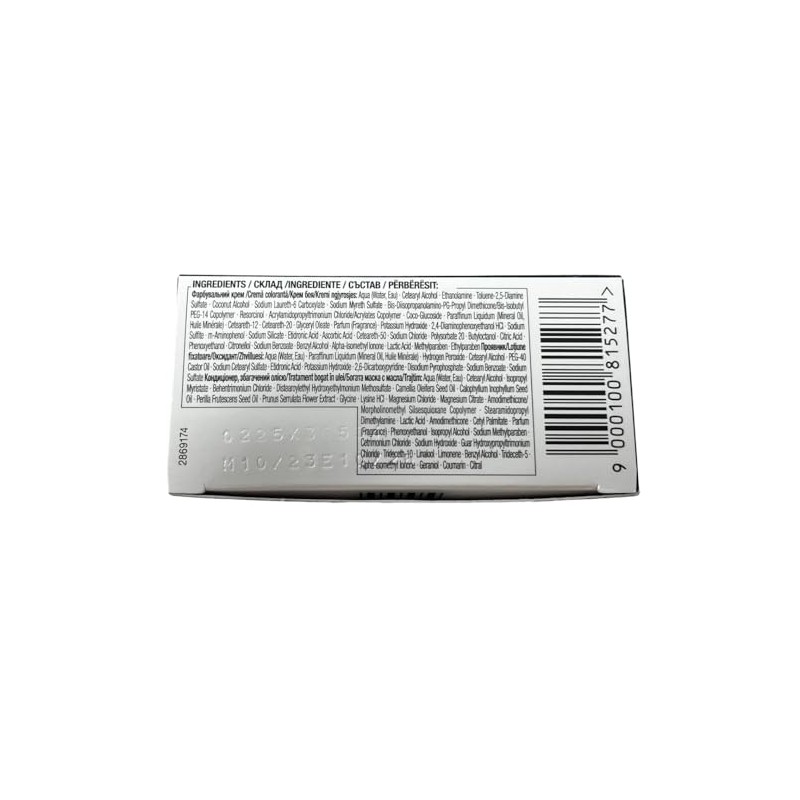 Syoss Oléo Suprême Permanent Hair Colour - Intense Black 1-10