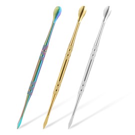 3pcs Wax Carving Tools Set, Stainless Steel Sculpture Tool Wax Tools Kit Sculpting Tool Spoon, Wax Carving Tool Set for Carving Modeling