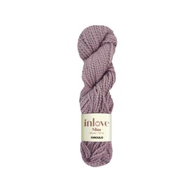 Circulo Inlove Slim, 100% Brazilian Cotton, Yarn for Crochet & Knitting, Soft Baby Yarn, DK Weight #3 - Color 3201 - Cameo