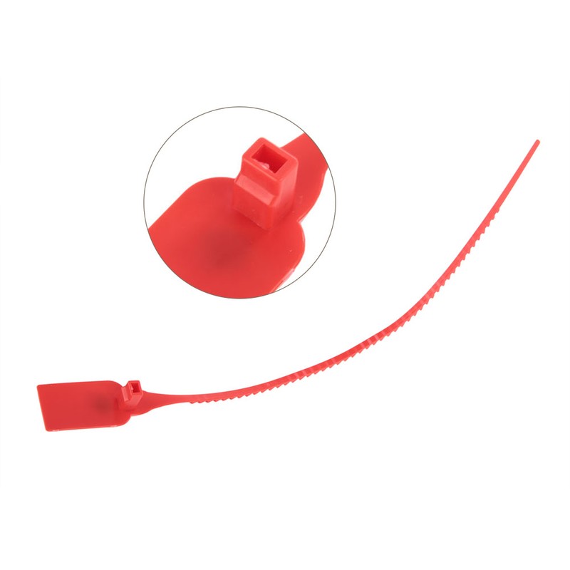 100Pcs Plastic Disposable Zip Ties Self locking Tie Suitcase Shoes