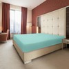Utopia Bedding Fitted Sheet King, Spa Blue - Deep Pocket