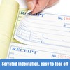 Receipt Book with Carbon Copies, 2-Part carbonless, 100 Sets per