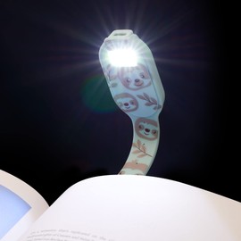 Gifts for Readers & Writers Flexilight USB Rechargeable 2-in-1 LED Reading Light | Bookmark & Clip-On Book Light | Reading Lamp for Children & Adults | Book Torch | Essential Book Accessories