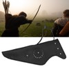 Archery Arrow Holder PU Leather Traditional Shoulder Back Quiver with