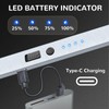 4 Pack Electric Candle Lighter USB Rechargeable Lighters Windproof Plasma