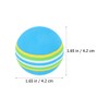 BESPORTBLE 20pcs Eva Golf Rainbow Balls Soft Training Balls for