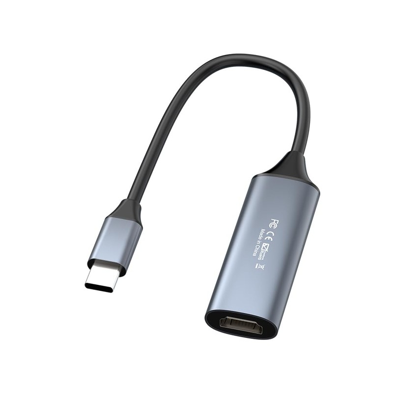 F.QYNing HDMI Video Capture, 4K 30Hz USB C 2.0 Video