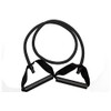 Standard Resistance Tubing (Band) with Handle: Black, Ultra Heavy