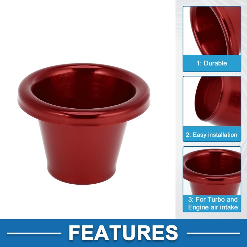 A ABSOPRO Velocity Stack Bellmouth Durable 1.85" ID 3.39" OD